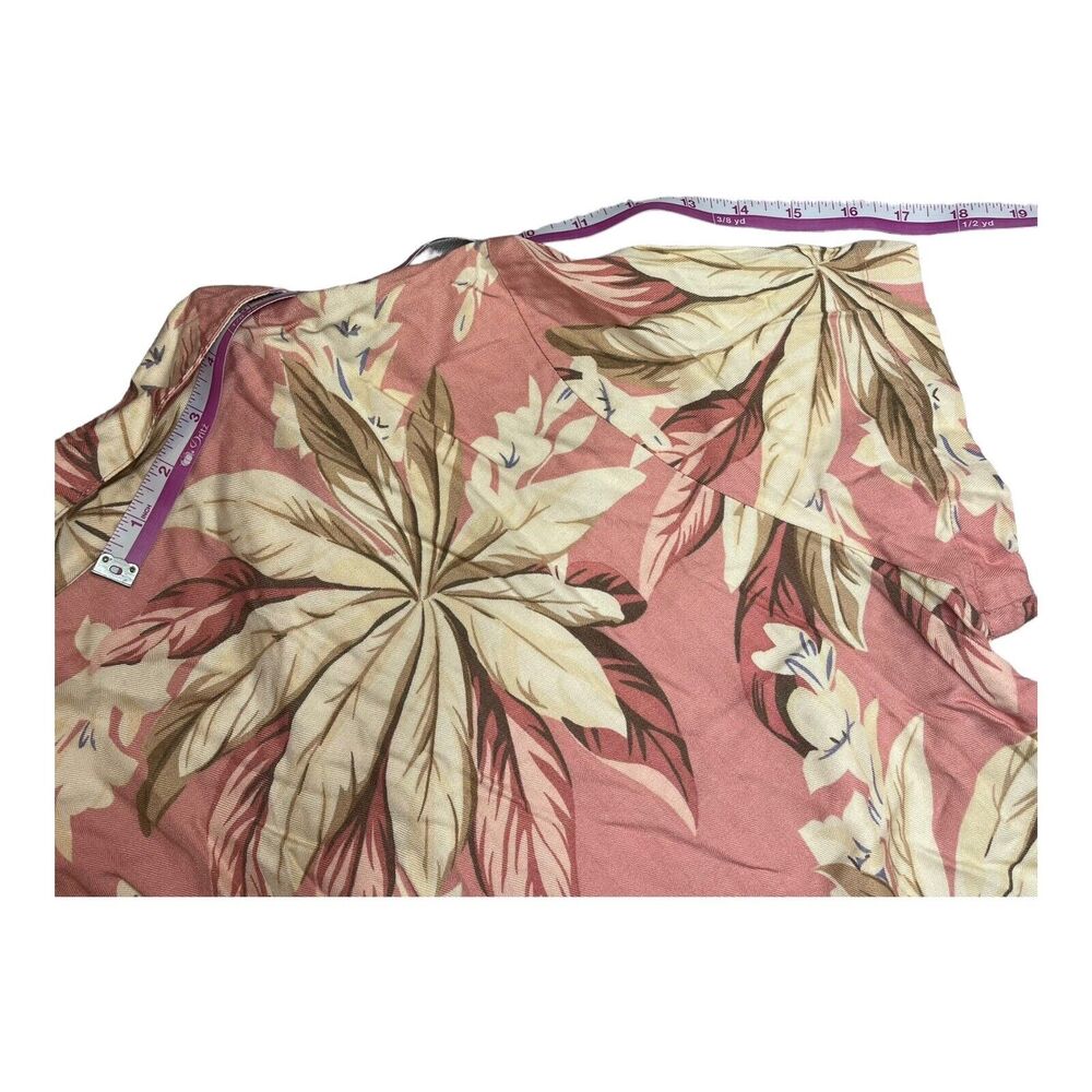 Islander Hawaiian Floral Button Down Shirt Men’s Size XL - Picture 8 of 8